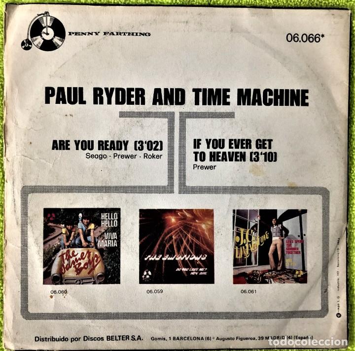 Discos de vinilo: Paul Ryder And Time Machine - Are You Ready - Foto 2
