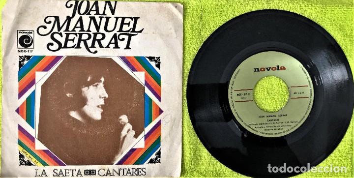 Discos de vinilo: Joan Manuel Serrat - La Saeta / Cantares - Foto 1