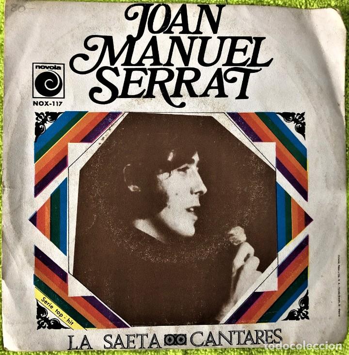 Discos de vinilo: Joan Manuel Serrat - La Saeta / Cantares - Foto 2