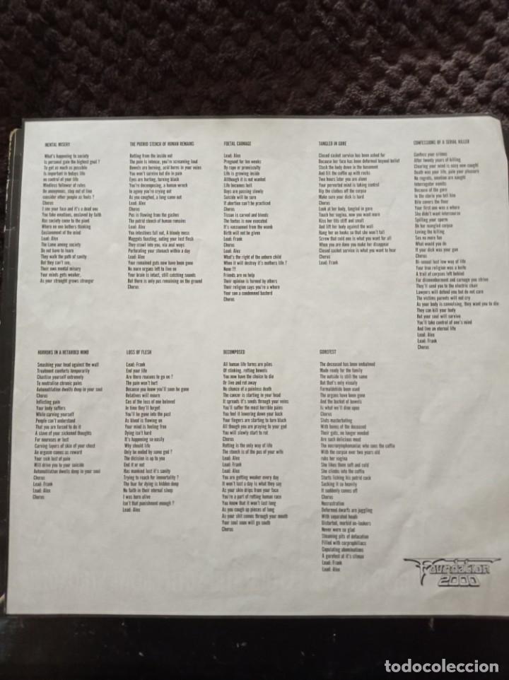 Discos de vinilo: GOREFEST - MINDLOSS LP - Foto 5