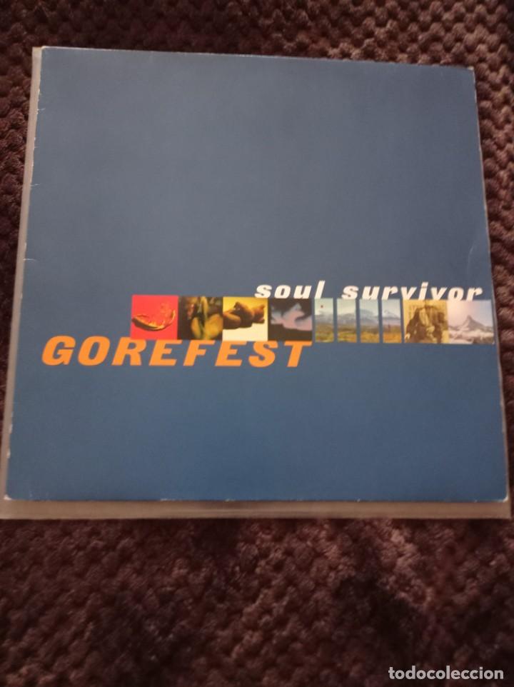 Discos de vinilo: GOREFEST - SOUL SURVIVOR LP - Foto 1