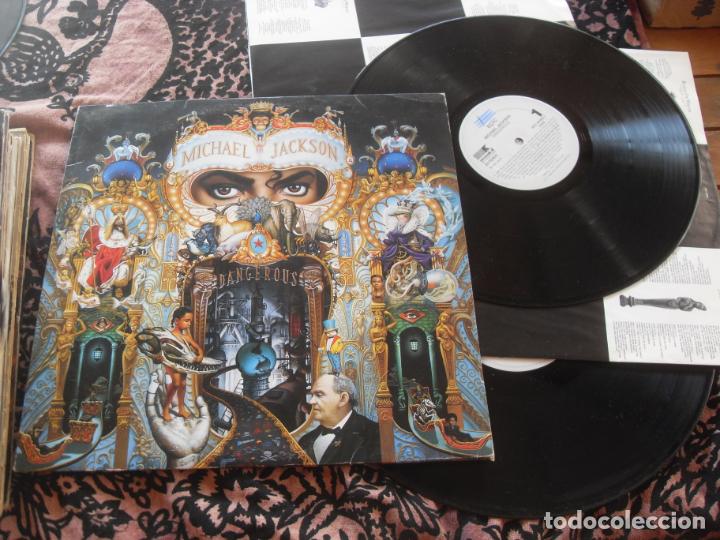Discos de vinilo: MICHAEL JACKSON. LP. DANGEROUS MADE IN SPAIN. 1991 - Foto 1