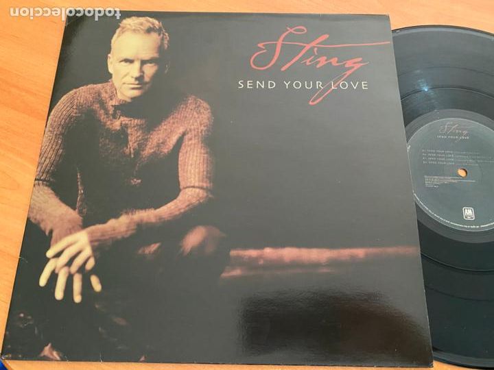 Discos de vinilo: STING (SEND YOUR LOVE) MAXI (B-28) - Foto 1