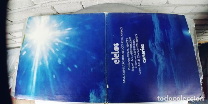 Discos de vinilo: LOS CANARIOS-LP DOBLE CICLOS-LIBRETO 1974 - Foto 2 - 262820405