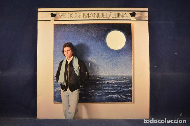 Discos de vinilo: VICTOR MANUEL - LUNA - LP - Foto 1