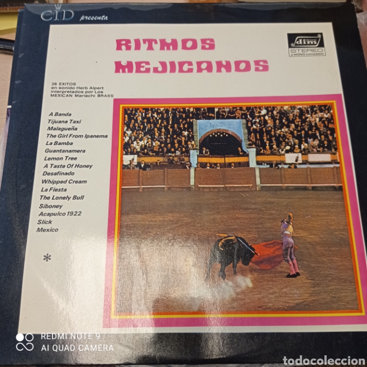 Discos de vinilo: RITMOS MEJICANOS - A BANDA , TIJUANA TAXI , MALAGUE&Ntilde;A....LP DIM RECORDS 1969 ,DGS- 3007