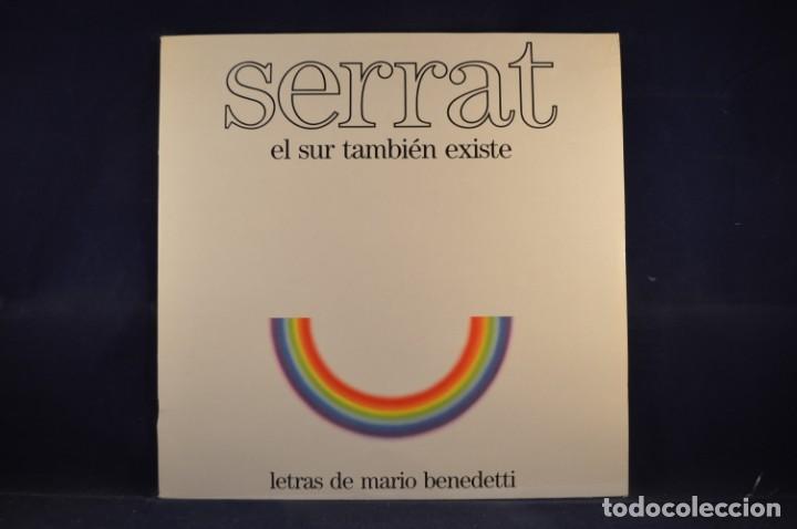 Discos de vinilo: SERRAT - EL SUR TAMBI&Eacute;N EXISTE - LP - Foto 1