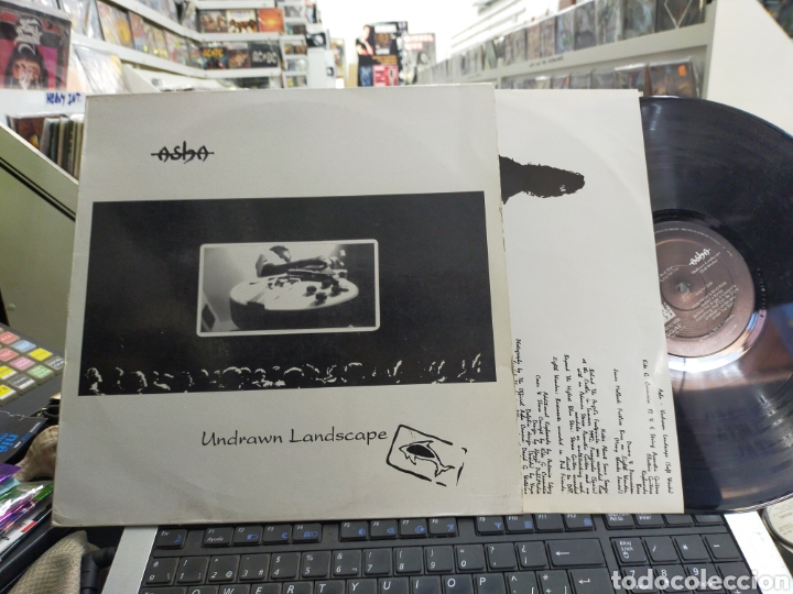 Discos de vinilo: Asha lp undrawn landscape 1992 - Foto 1