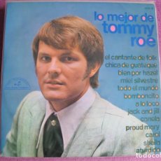 Discos de vinilo: LP - TOMMY ROE - LO MEJOR DE TOMMY ROE (SPAIN, PARAMOUNT RECORDS 1970). Lote 378083774