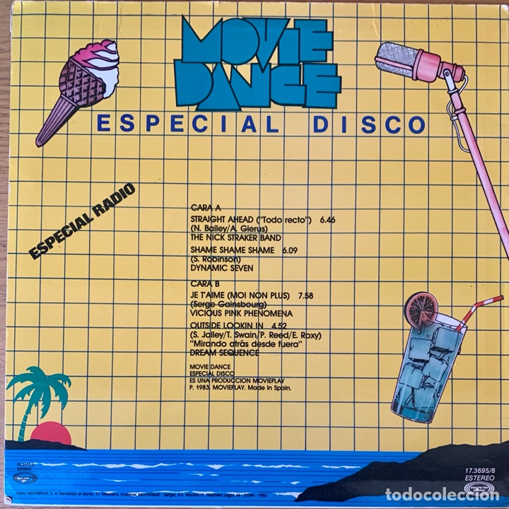 Discos de vinilo: MOVIE DANCE - Foto 2