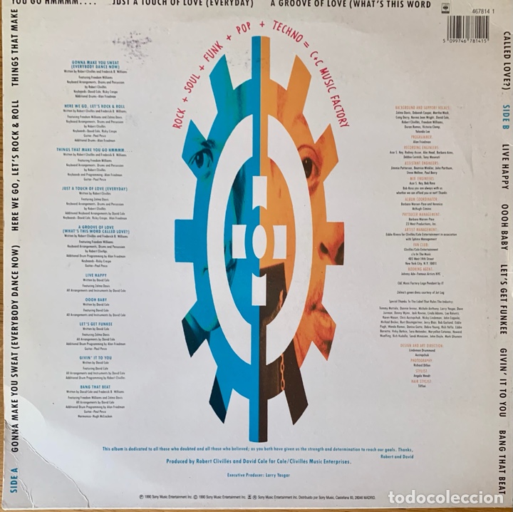 Discos de vinilo: C+C Music factory - Foto 2