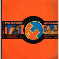Discos de vinilo: FUN FACTORY - CELEBRATION - MAXI SINGLE 1995 - ED. ALEMANIA. Lote 262902730