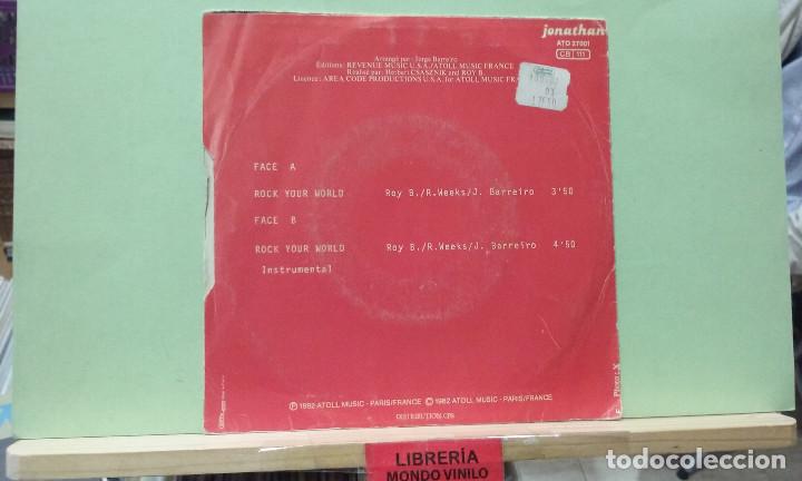 Discos de vinilo: Weeks and Co. Rock your world. Jonathan 1982, ref. ATO 27001 - Single - Foto 2