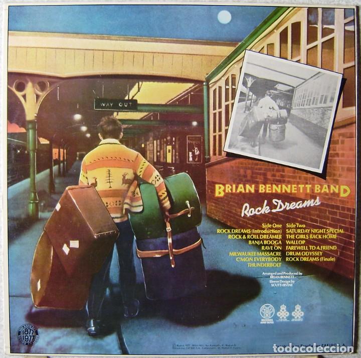 Discos de vinilo: BRIAN BENNETT BAND.ROCK DREAMS...EX - Foto 2
