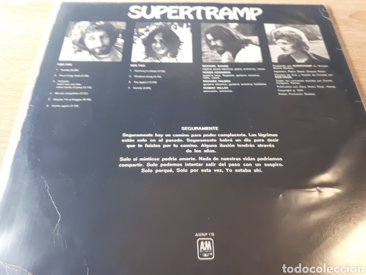 Discos de vinilo: SUPERTRAMP. ........ - Foto 3