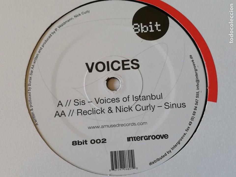 Discos de vinilo: Sis / Reclick & Nick Curly - Voices - 2006 - Foto 1