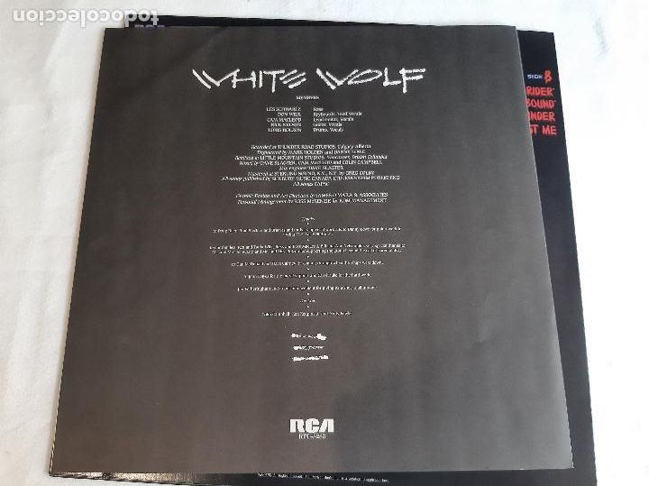 Discos de vinilo: WHITE WOLF -STANDING ALONE- (1985) LP DISCO VINILO - Foto 7