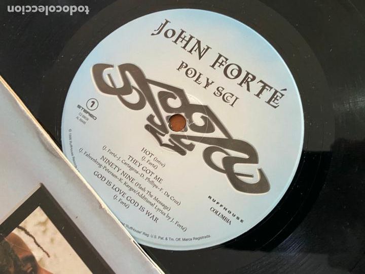 Discos de vinilo: JOHN FORTE (POLY SCI) 2 x LP (B-29) - Foto 3