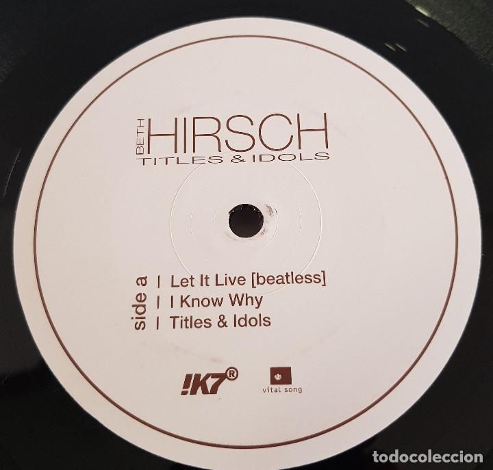 Discos de vinilo: BETH HIRSCH / TITLES & IDOLS - Foto 3