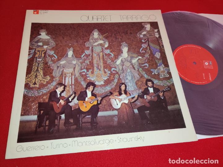 Discos de vinilo: QUARTET TARRAGO Guerrero+Turina+Montsalvatge+Stravinsky LP 1976 Basf ESPA&Ntilde;A SPAIN GUITAR