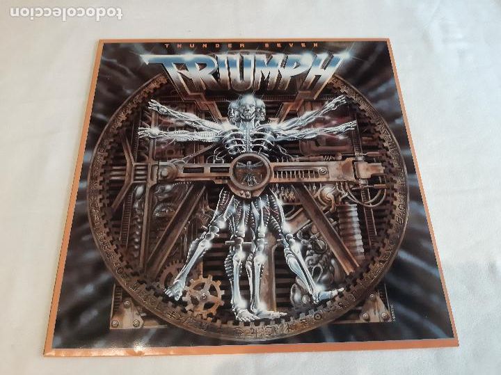 Discos de vinilo: TRIUMPH -THUNDER SEVEN- (1985) LP DISCO VINILO - Foto 1