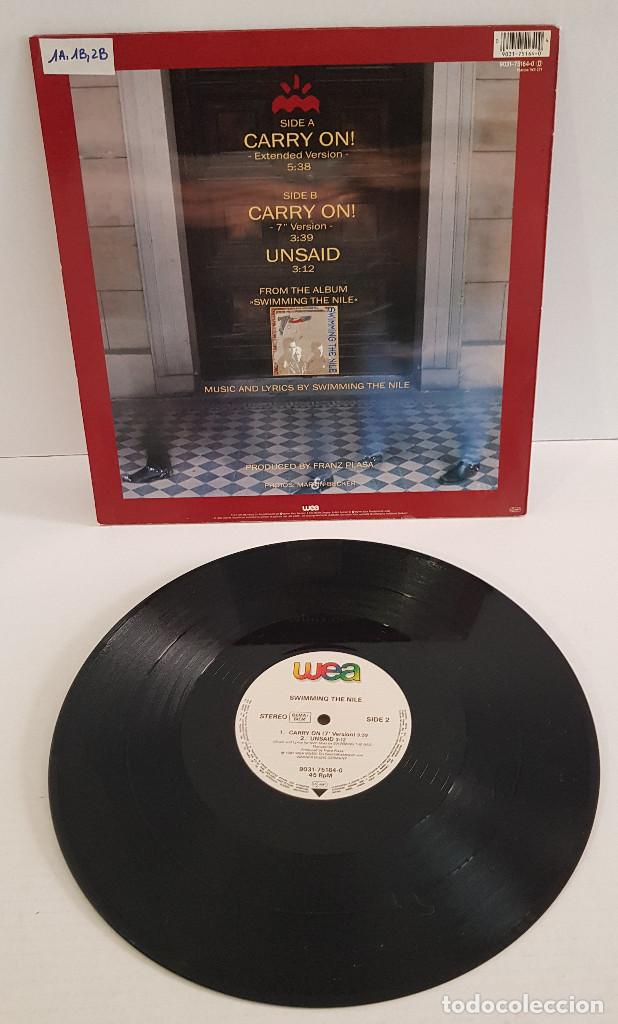 Discos de vinilo: SWIMMING THE NILE / CARRY ON - Foto 2