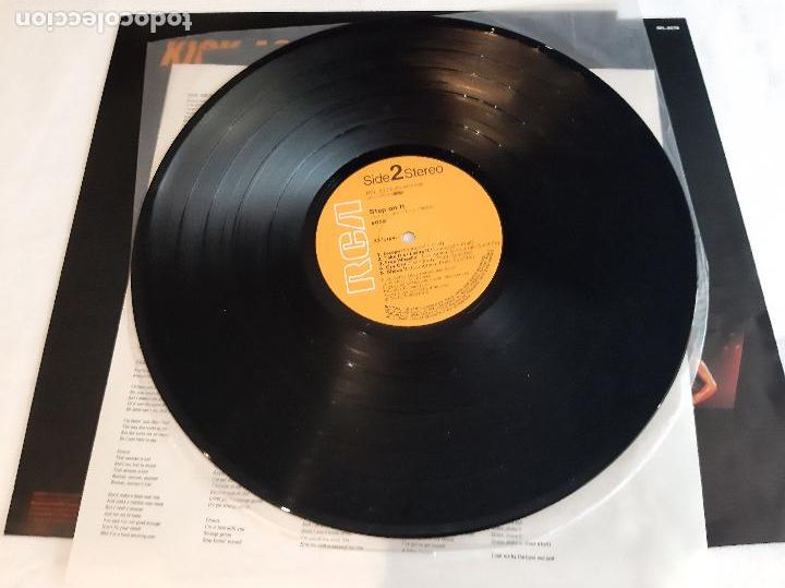 Discos de vinilo: BOSS -STEP ON IT- (1985) LP DISCO VINILO - Foto 5