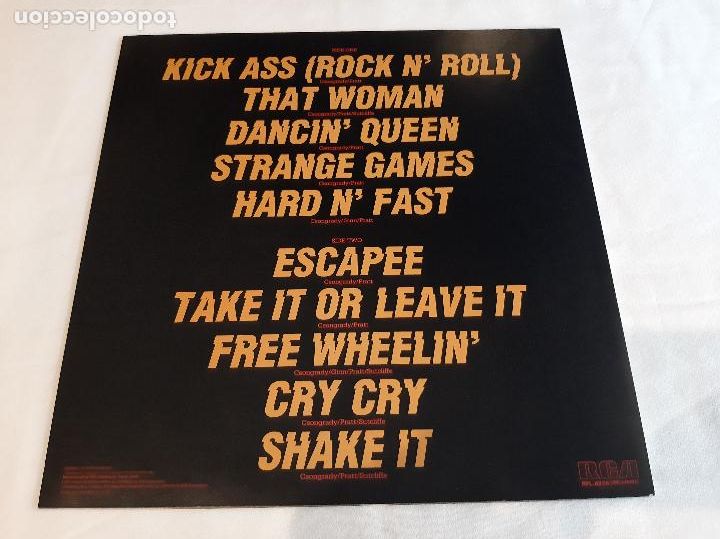 Discos de vinilo: BOSS -STEP ON IT- (1985) LP DISCO VINILO - Foto 11