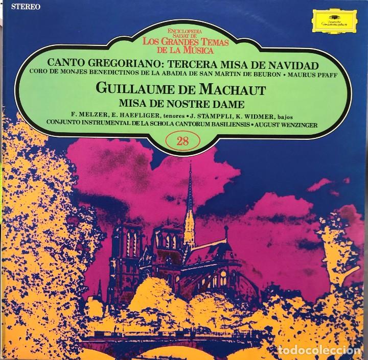 Discos de vinilo: ENCICLOPEDIA SALVAT &rdquo;LOS GRANDES TEMAS DE LA M&Uacute;SICA&rdquo; - LP N&ordm; 28