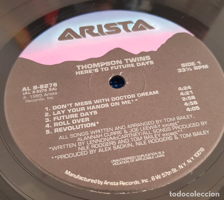 Discos de vinilo: THOMPSON TWINS / herre&acute;s to future days - Foto 3