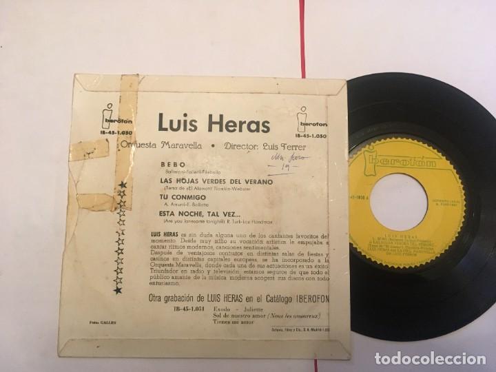 Discos de vinilo: disco lote 9 singles Teresiya -Luis heras -Toño -Valen -festival Sanremo 1962 -Richart -Emilio jose - Foto 13 - 263065020