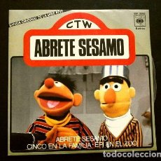 Discos de vinilo: ABRETE SESAMO (SINGLE 1976 NUEVO) BANDA SONORA DE LA SERIE DE TV - 5 EN FAMILIA - EPI EN EL ZOO -