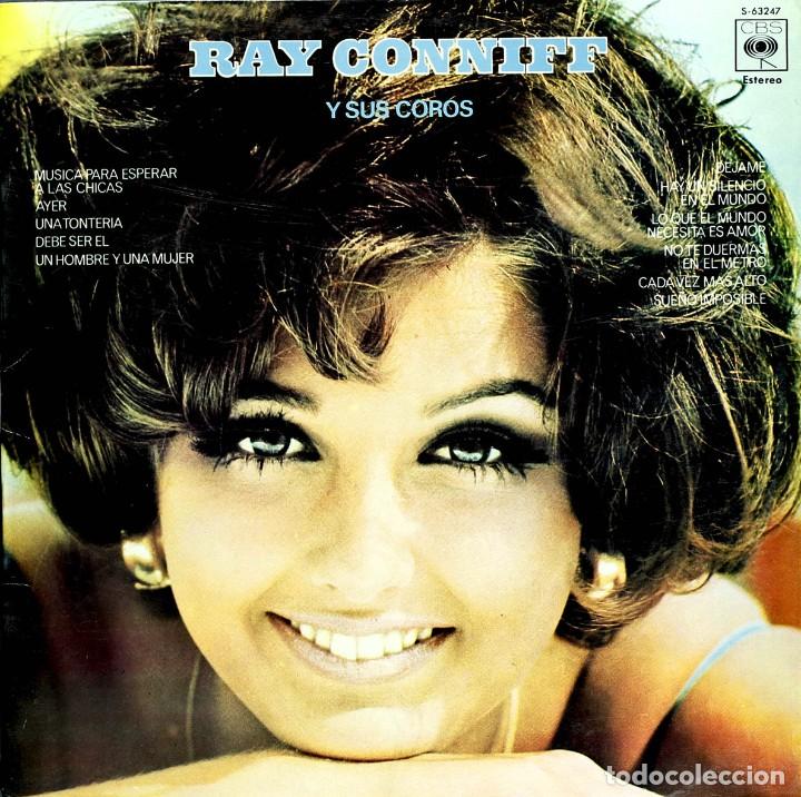 Discos de vinilo: LP DE RAY CONNIFF: RAY CONNIFF Y SUS COROS. CBS, 1970. BUEN ESTADO. - Foto 1
