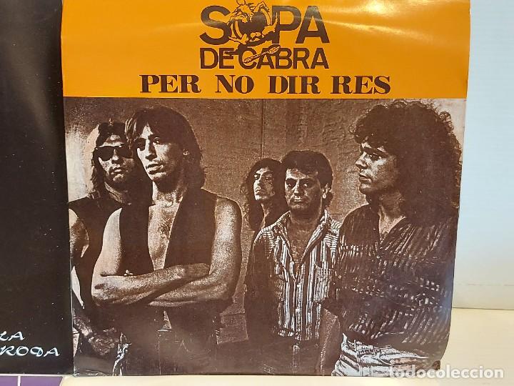 Discos de vinilo: SOPA DE CABRA / 6 SINGLES IMPECABLES SIN USO / VER LAS FOTOS. - Foto 3 - 294517698