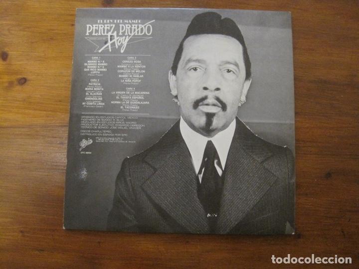 Discos de vinilo: Perez Prado, El Rey Del Mambo P&eacute;rez Prado Hoy - Foto 2