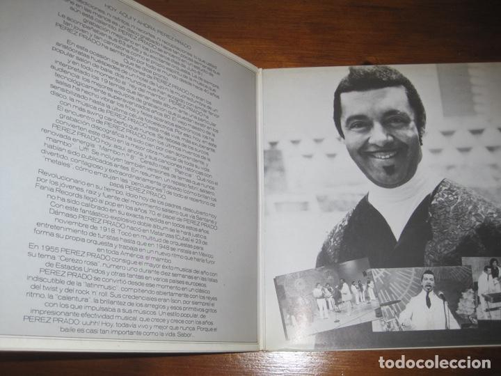 Discos de vinilo: Perez Prado, El Rey Del Mambo P&eacute;rez Prado Hoy - Foto 3