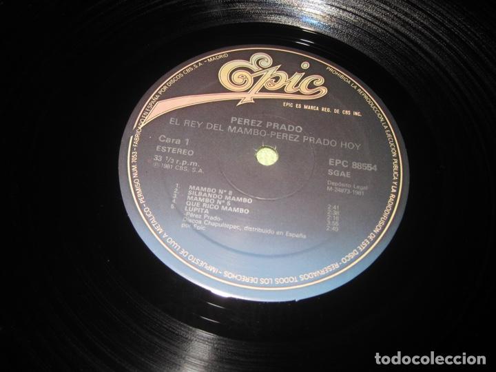 Discos de vinilo: Perez Prado, El Rey Del Mambo P&eacute;rez Prado Hoy - Foto 5