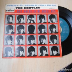 Discos de vinilo: BEATLES, THE, EP, A HARD DAY´S NIGHT + 3, AÑO 1964, ODEON DSOE 16.619