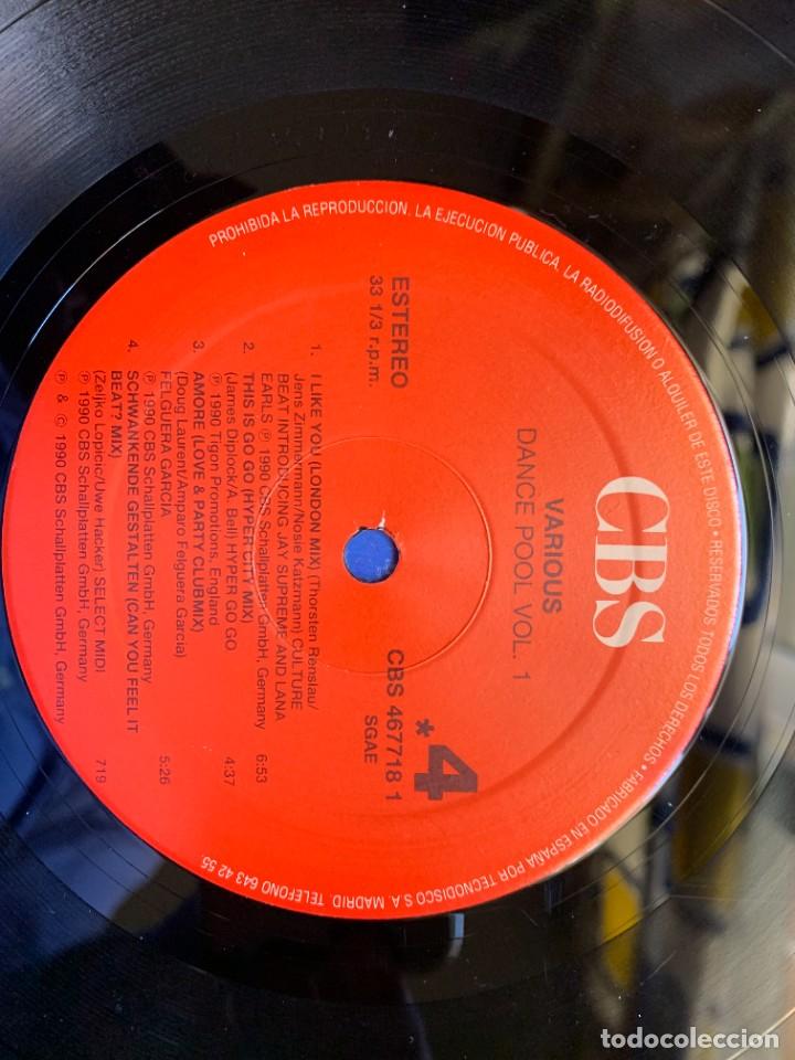 Discos de vinilo: Various &lrm;&ndash; Dance Pool Vol. 1. DISCO VINILO. ESTADO VG+/VG+.1990 - Foto 3