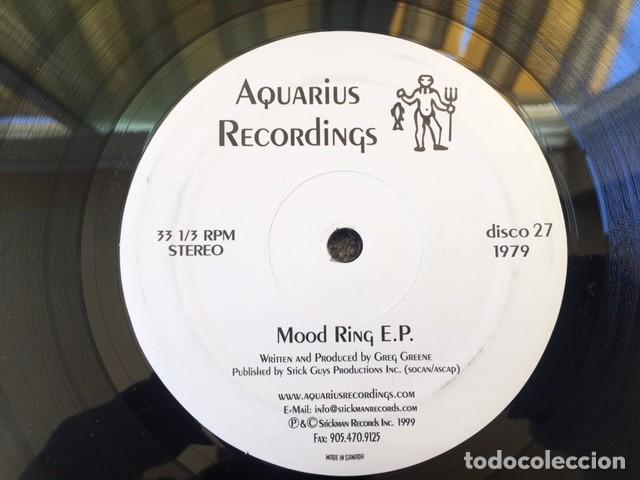 Discos de vinilo: GREG GREENE . MOOD RING E.P. MADE IN CANADA DE 1999 - Foto 1