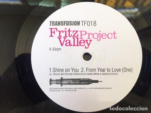 Discos de vinilo: FRITZ PROJECT VALLEY . SHINE ON YOU . EDICI&Oacute;N INGLESA DEL 2000 - Foto 2