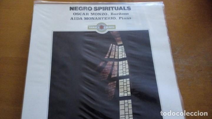 Discos de vinilo: Oscar Monzo, Aida Monasterio &lrm;Negro Spirituals LP