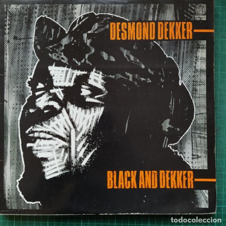 Discos de vinilo: Desmond Dekker - Black And Dekker (LP, Album) (1980/ES) - Foto 1 - 263197770