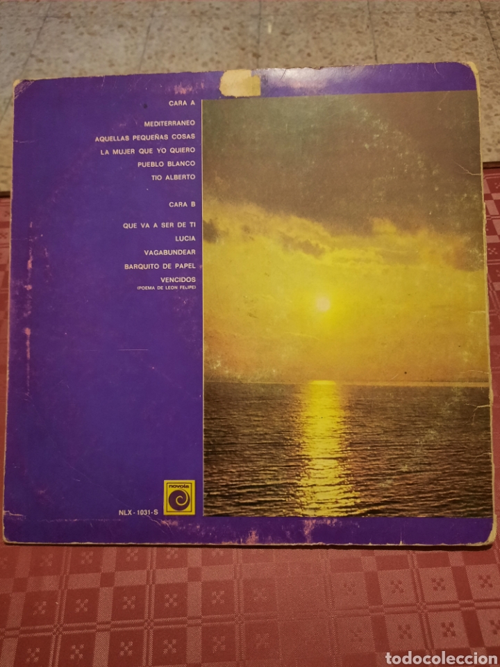 Discos de vinilo: Joan Manuel Serrat Mediterraneo 1971 - Foto 2