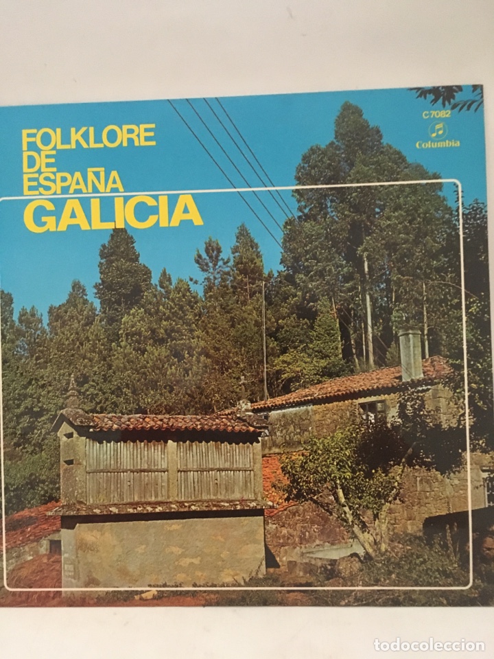Discos de vinilo: Disco de vinilo folklore de Espa&ntilde;a Galicia - Foto 1