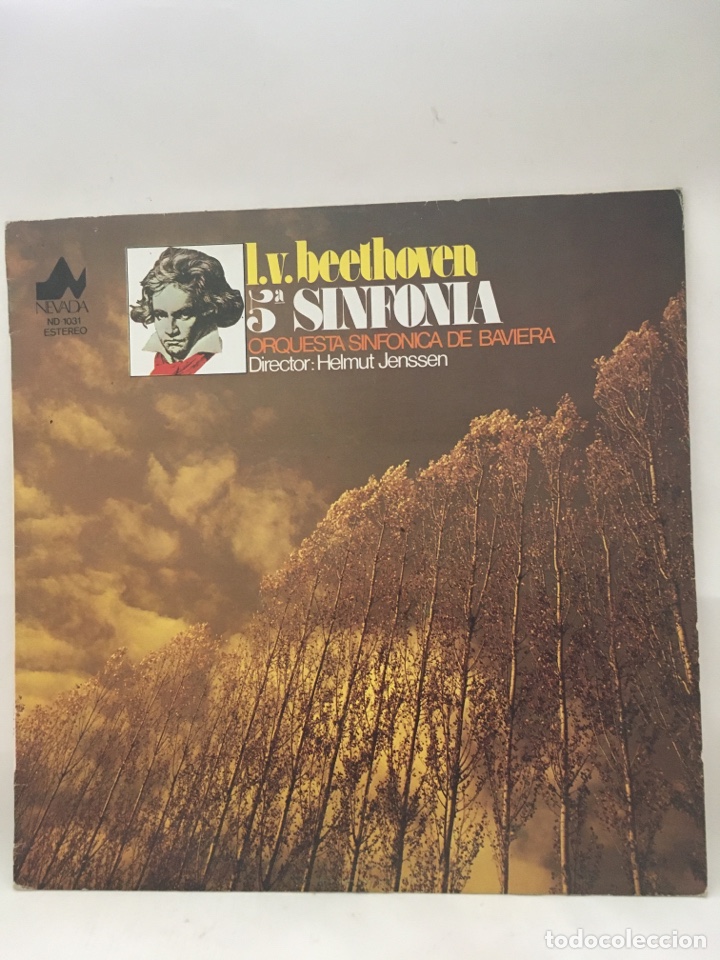 Discos de vinilo: Disco de vinilo LP quinta sinfon&iacute;a de Beethoven