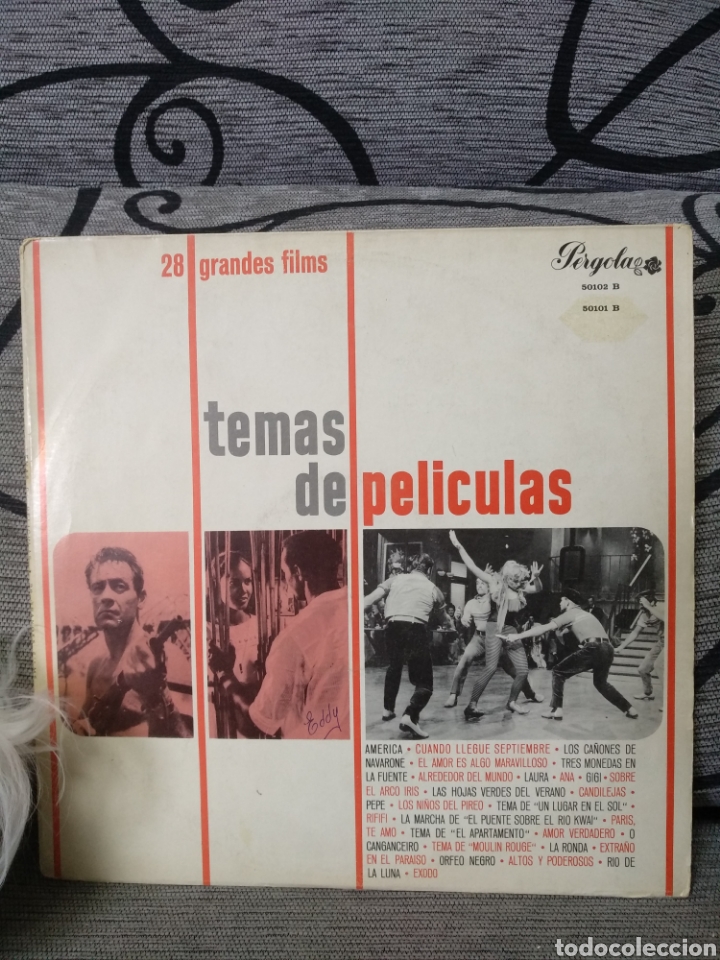 28 GRANDES FILMS - TEMAS DE PELÍCULAS (Música - Discos - LP Vinilo - Bandas Sonoras y Música de Actores )