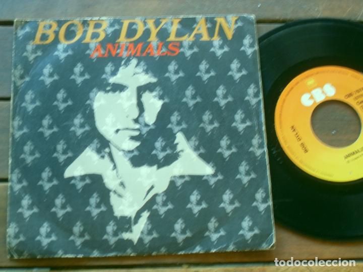 Discos de vinilo: BOB DYLAN SINGLE ANIMALS. MADE IN SPAIN. 1978 - Foto 1