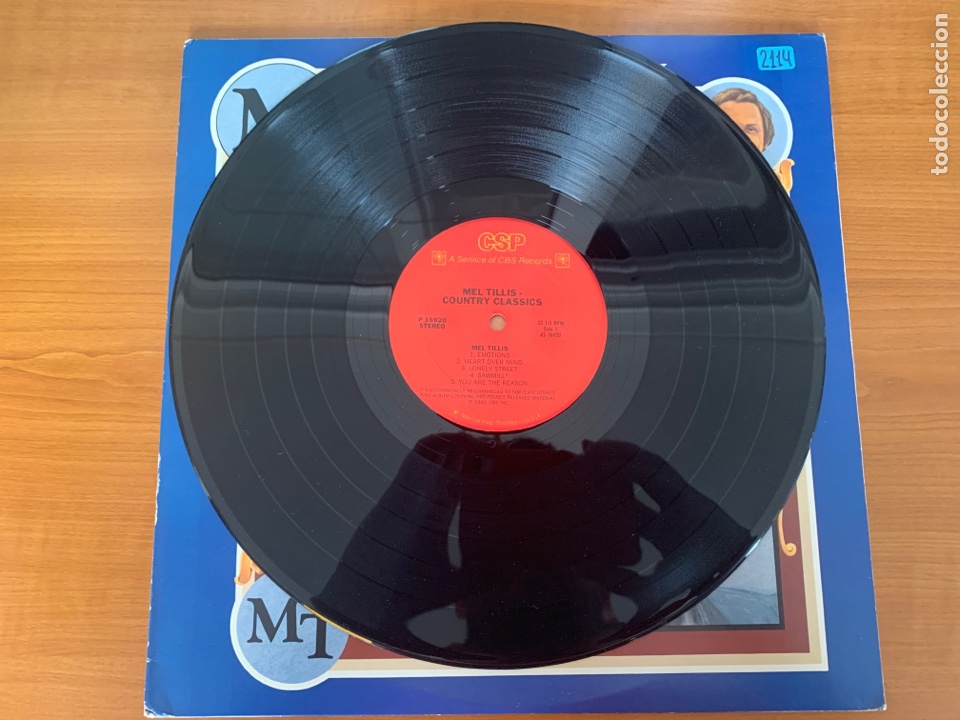 Discos de vinilo: Mel Tillis - Country Classics - Foto 3