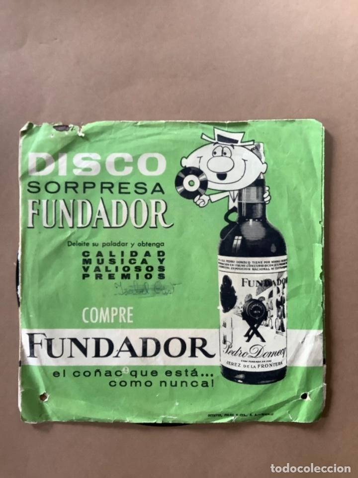 Dischi in vinile: Disco sorpresa Fundador. Publicidad vinilo. Single.